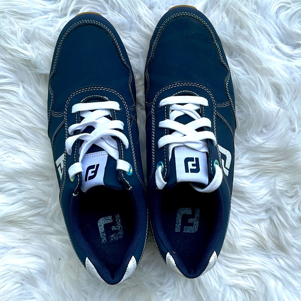FootJoy Navy Blue 'Sport Retro Woman's Shoes' Sz 8M